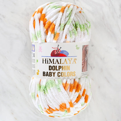 Himalaya Dolphin Baby Colors Kadife Ebruli El Örgü İpi -80401