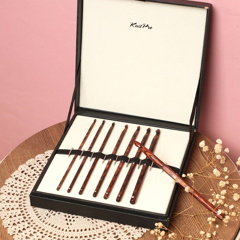 KnitPro Symfonie Rose Tığ Seti - 20736