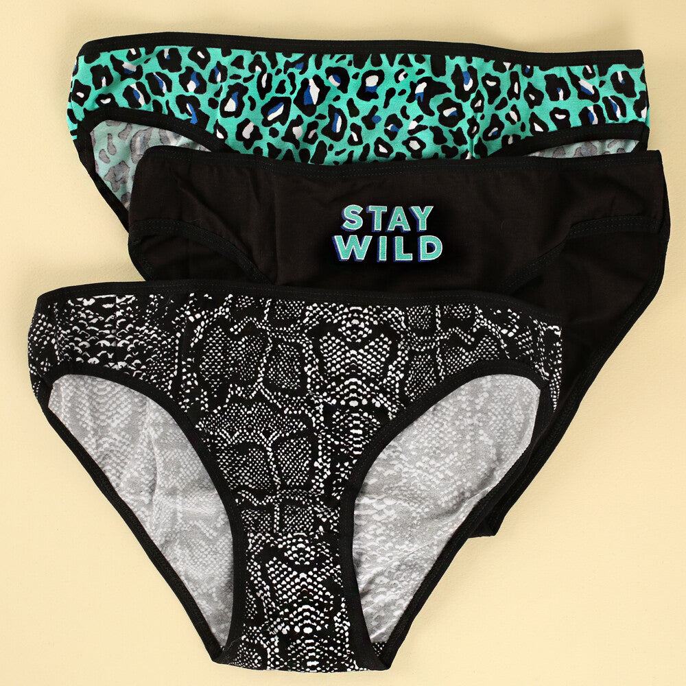 BERRAK 11370 BAYAN 3'LÜ KÜLOT STANDART - XL -