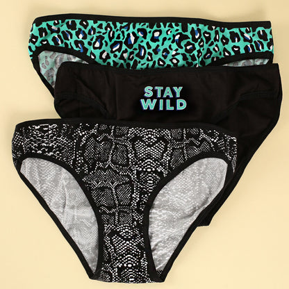 BERRAK 11370 BAYAN 3'LÜ KÜLOT STANDART - XL -