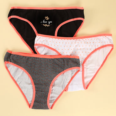 BERRAK 11370 BAYAN 3'lü KÜLOT STANDART - M -