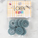 Loren Crafts 8'li Düğme Yeşil - 1143
