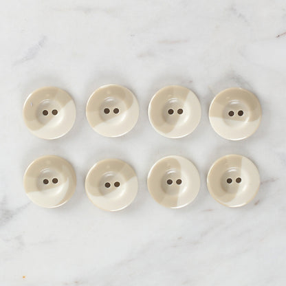 Loren Crafts 8'li Düğme Krem - 1131