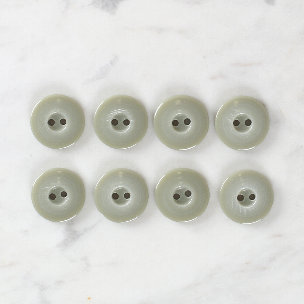 Loren Crafts 8'li Düğme Yeşil - 1116