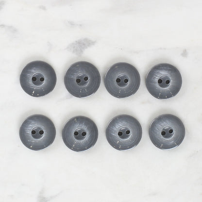 Loren Crafts 8'li Düğme Gri - 1112