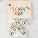 Loren Crafts 8'li Kelebek Düğme - 1222