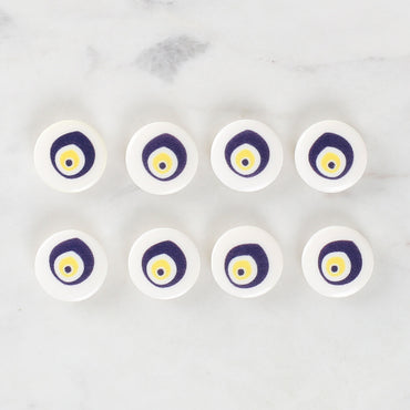 Loren Crafts 8'li Nazar Boncuğu Düğme - 1190