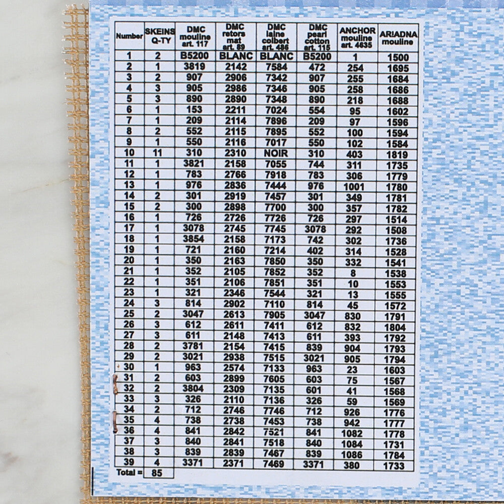 Orchidea 50x70 cm Still With Roses Baskılı Goblen 2543R