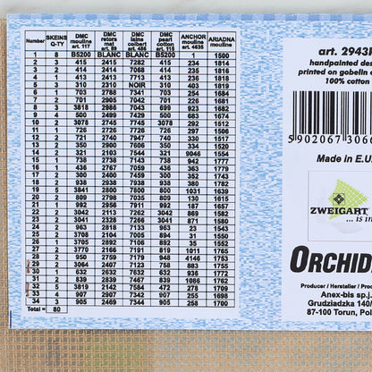 Orchidea 50x70 cm Eugene Auguste Francois Deully - Lady With Oranges Baskılı Goblen 2943R