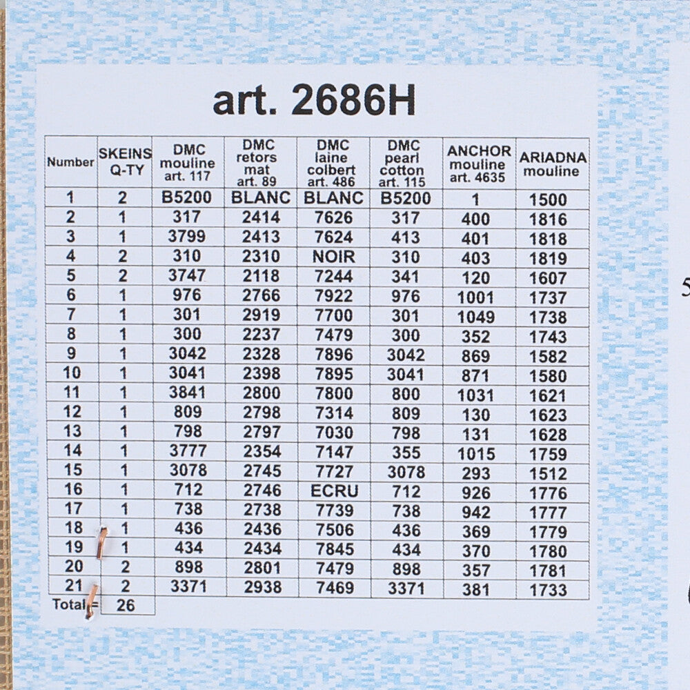 Orchidea 24x30 cm Frederik Marinus Kruseman Winter İn Holland Fragment Goblen 2686H