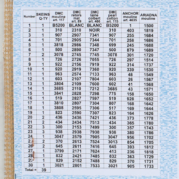 Orchidea 30x40 cm Bouquet Of Tulips Baskılı Goblen 2390J