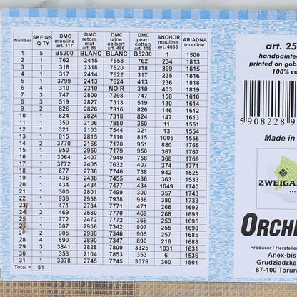 Orchidea 40x50 cm Summer Walk Baskılı Goblen 2587M