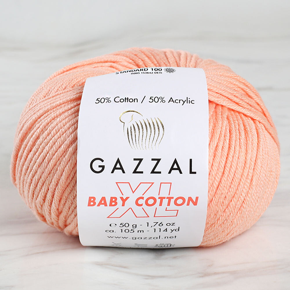 Gazzal Baby Cotton XL Yavruağzı Bebek Yünü - 3412XL