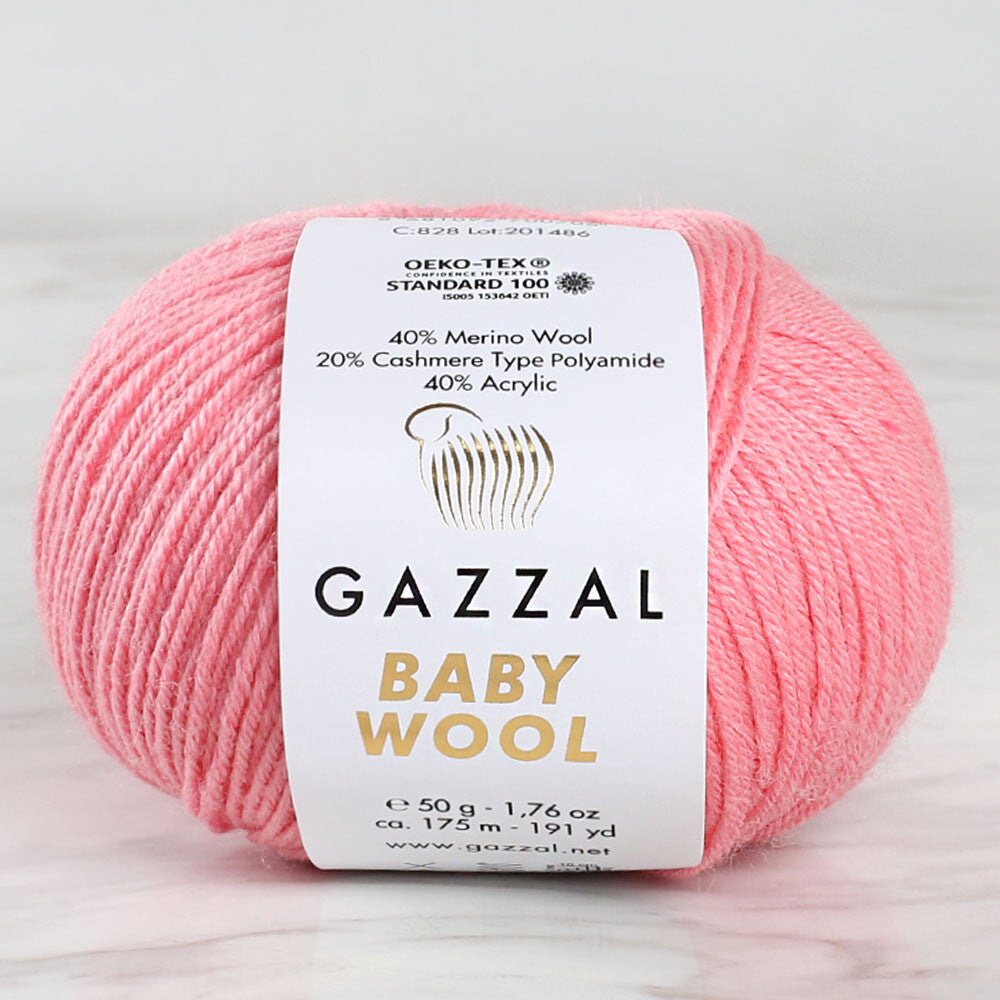 Gazzal Baby Wool Pembe Bebek Yünü - 828