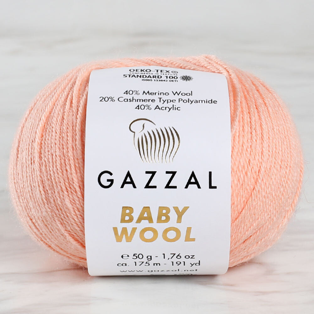 Gazzal Baby Wool Yavruağzı Bebek Yünü - 834