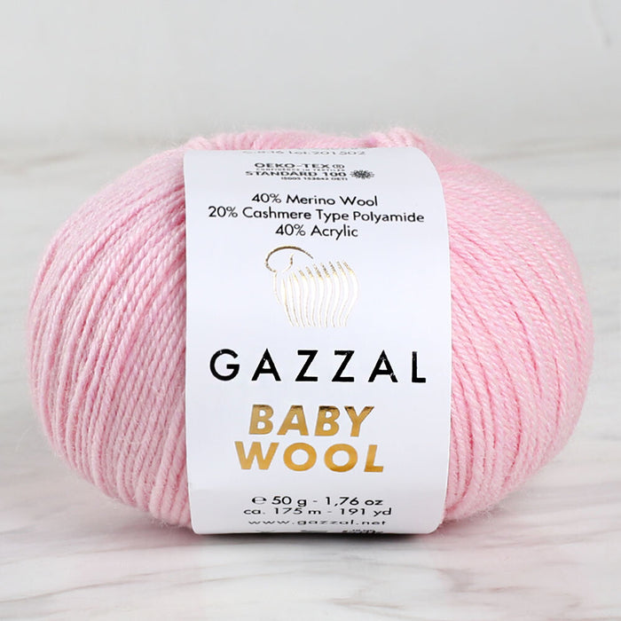Gazzal Baby Wool Pembe Bebek Yünü - 836