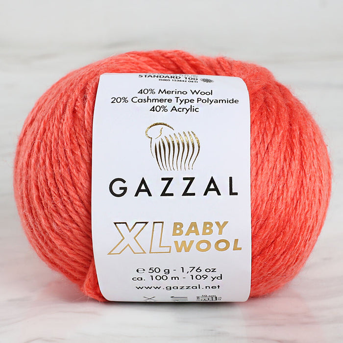 Gazzal Baby Wool XL Mercan Bebek Yünü - 819XL