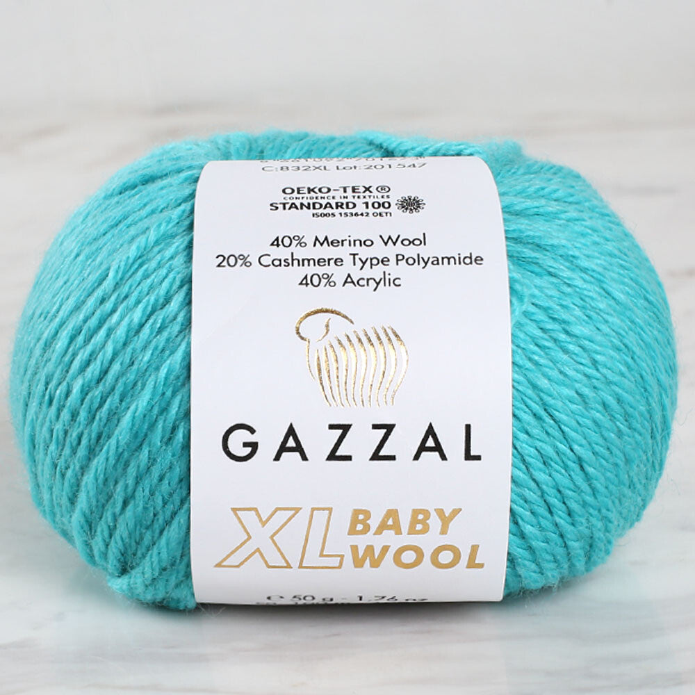 Gazzal Baby Wool XL Mavi Bebek Yünü-832XL