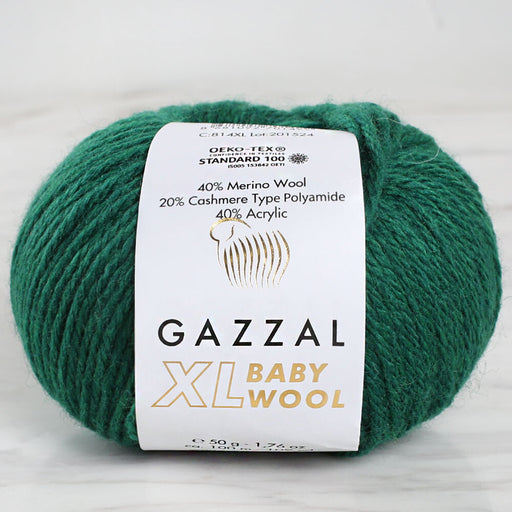 Gazzal Baby Wool XL Yeşil Bebek Yünü - 814XL