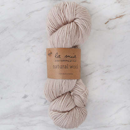 La Mia Natural Wool Taş Rengi El Örgü İpi - L202
