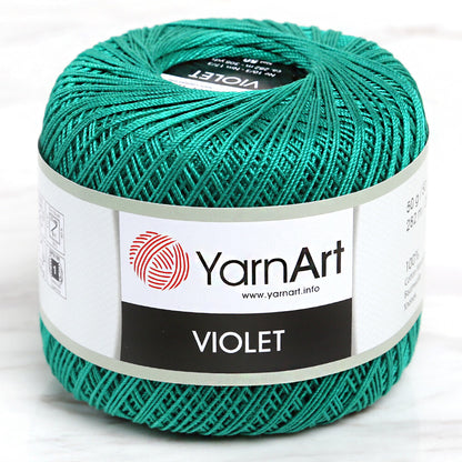 Yarnart Violet Zümrüt Yeşil Dantel İpi - 6334