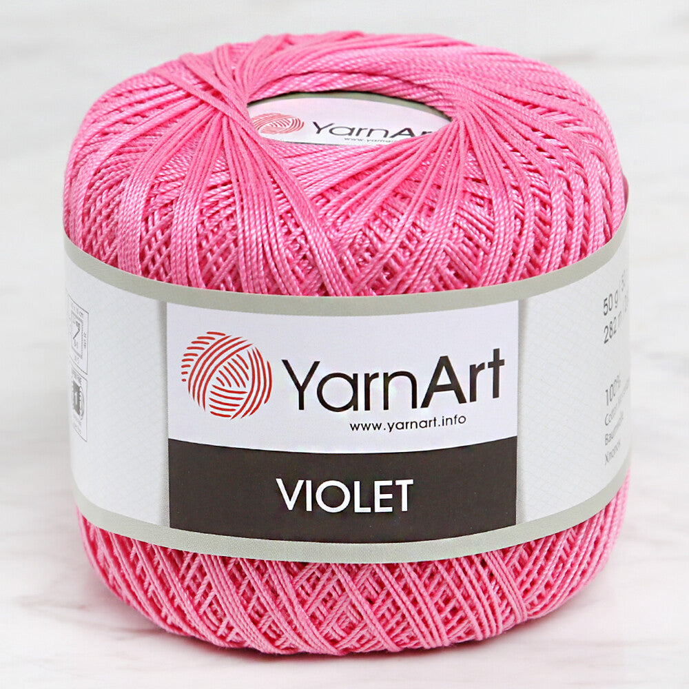Yarnart Violet Pembe Dantel İpi - 5001