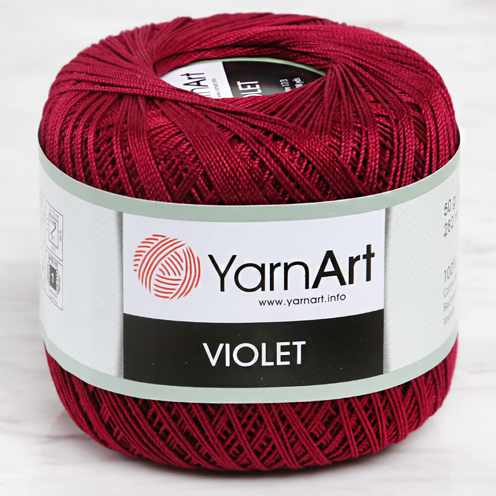 Yarnart Violet Vişne Çürüğü Dantel İpi - 112