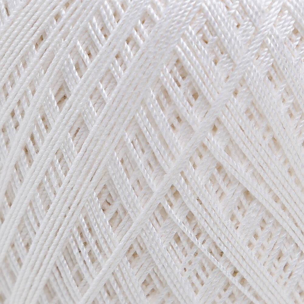 Yarnart Violet Kırık Beyaz Dantel İpi - 003