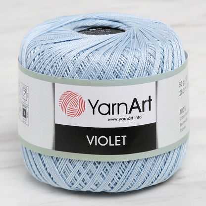Yarnart Violet Açık Mavi Dantel İpi - 4917