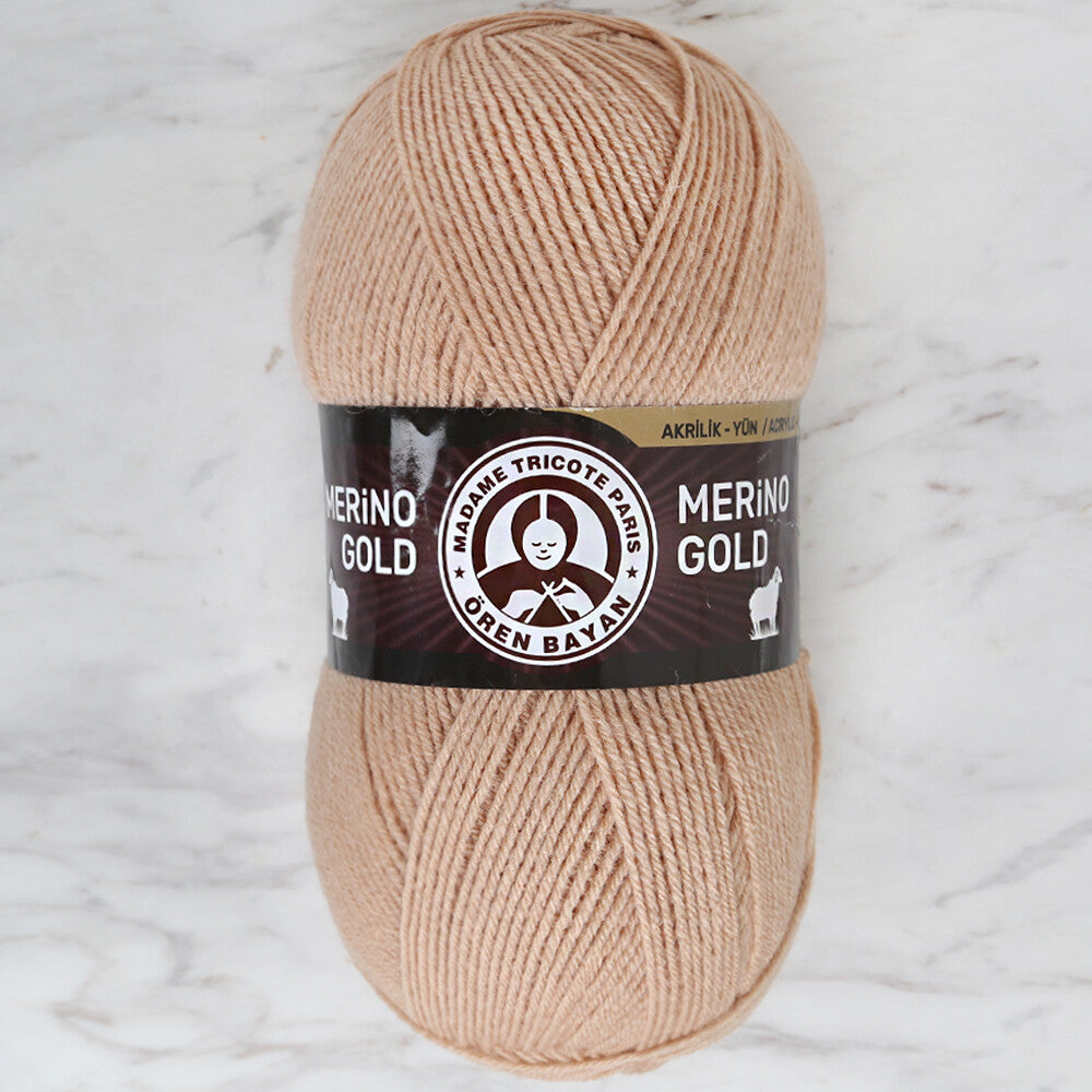 Örenbayan Merino Gold Bej El Örgü İpi - 79-1778