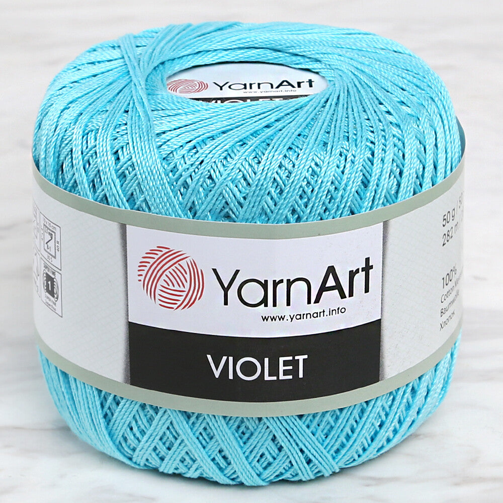 Yarnart Violet Mavi Dantel İpi - 5353