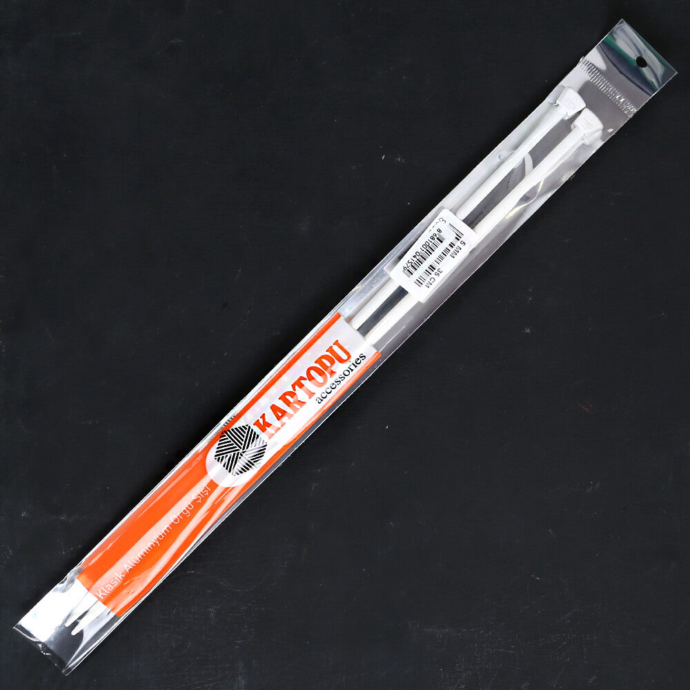 Kartopu 5 mm 35 cm Klasik Alüminyum Örgü Şişi