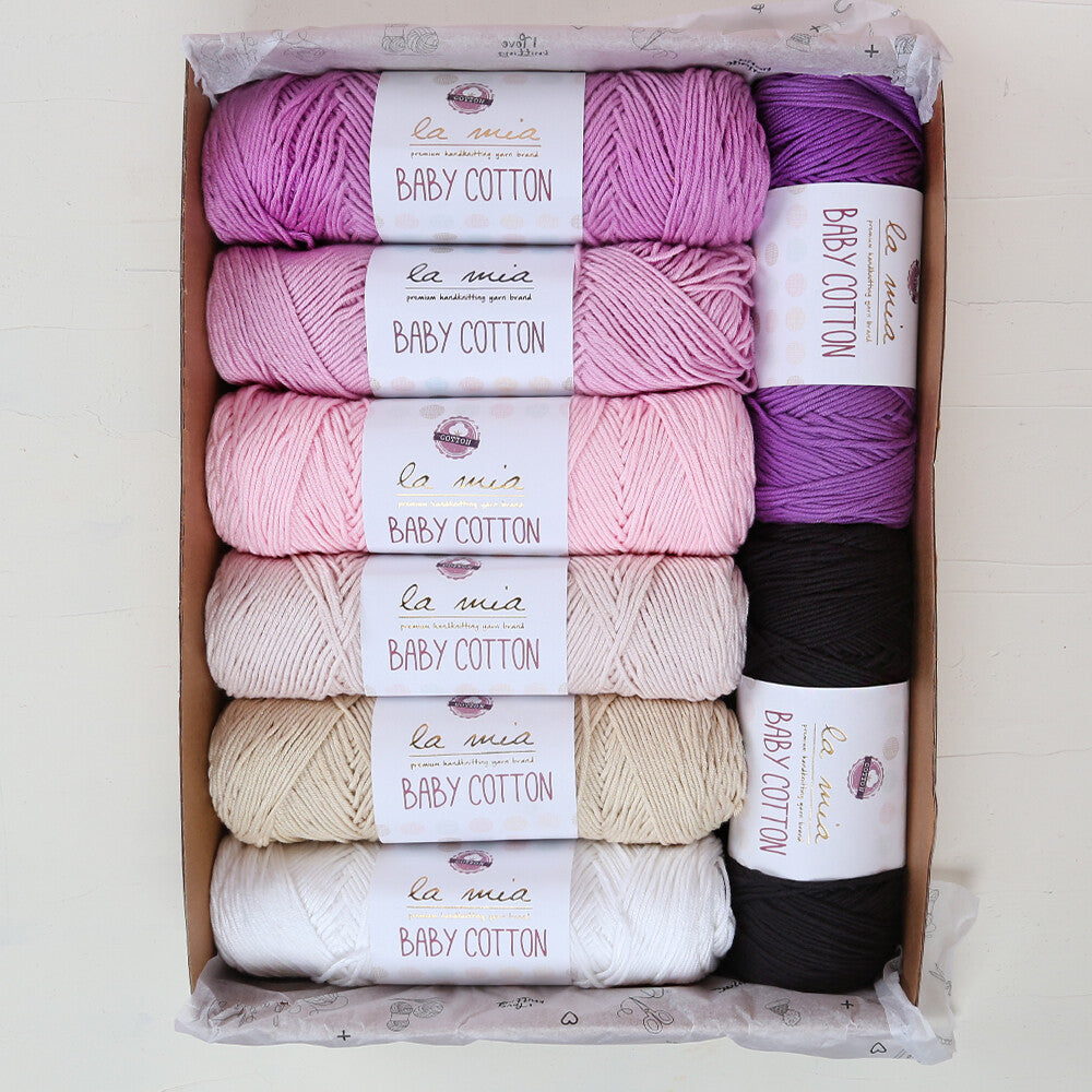 La Mia Baby Cotton Lavanta Seti