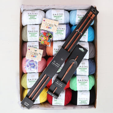 Gazzal Organic Baby Cotton Set