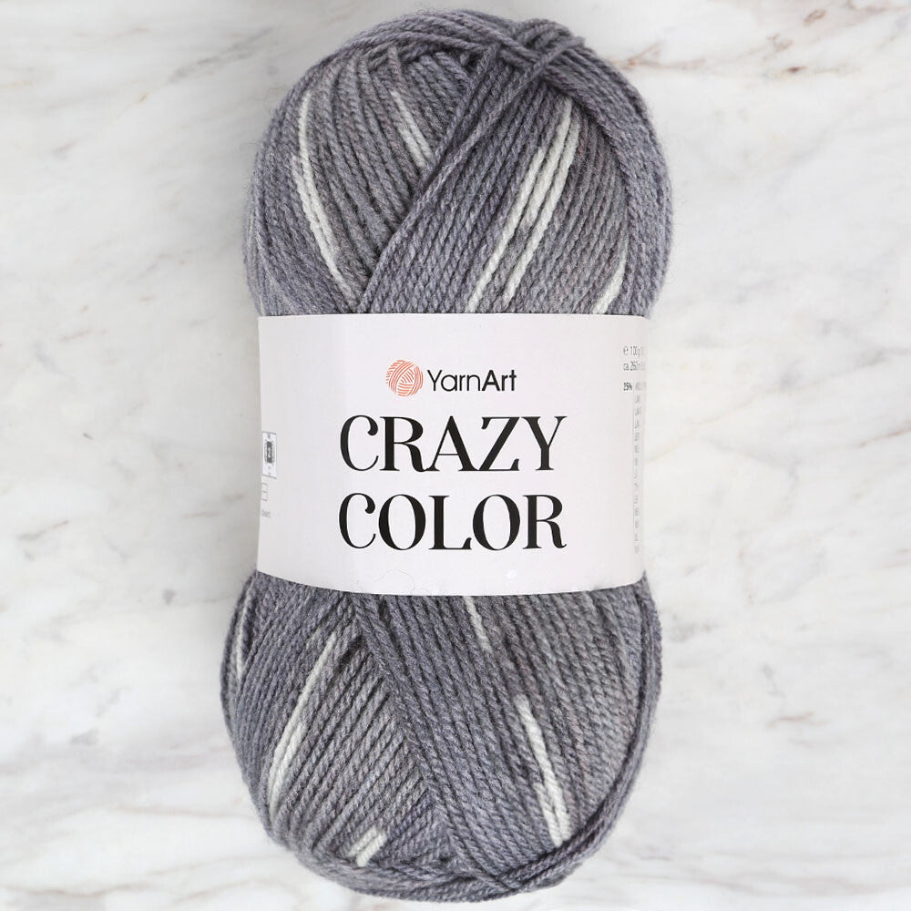 YarnArt Crazy Color Ebruli El Örgü İpi - 652