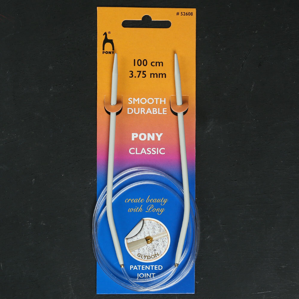 Pony 3.75 mm 100 cm Glydon Bağlantılı Alüminyum Misinalı Şiş - 52608