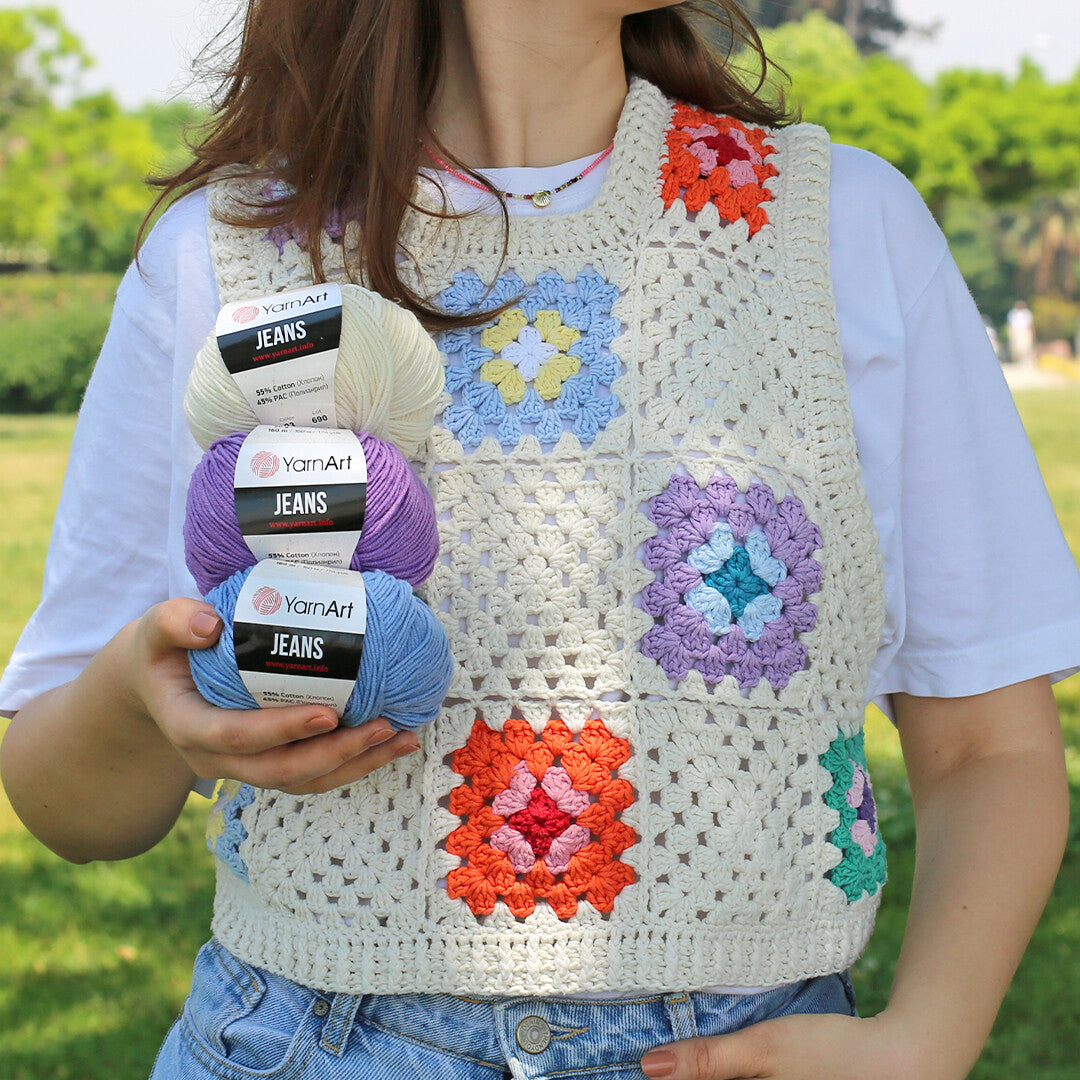 Yarnart Jeans Hardal Sarısı El Örgü İpi - 84