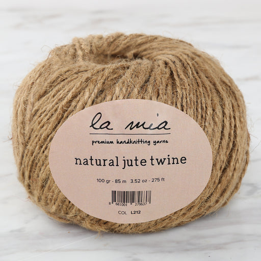 La Mia Natural Jute Twine 100 gr Jüt İp - L212