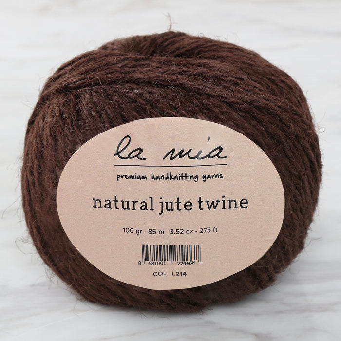 La Mia Natural Jute Twine 100 gr Kahverengi Jüt İp - L214
