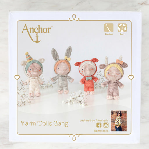 Anchor Çiftlik Bebekleri Çetesi Amigurumi Kiti - A28C002-09061