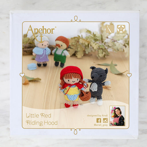 Anchor Kırmızı Başlıklı Kız Amigurumi Kiti - A28C003-09063