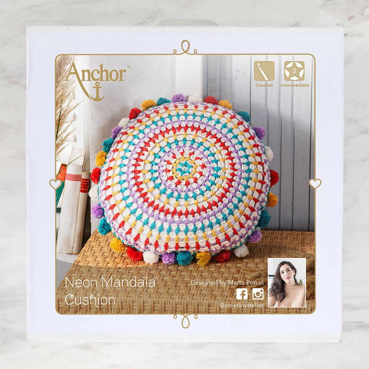 Anchor Mandala Yastık Kiti - A28C007-09061