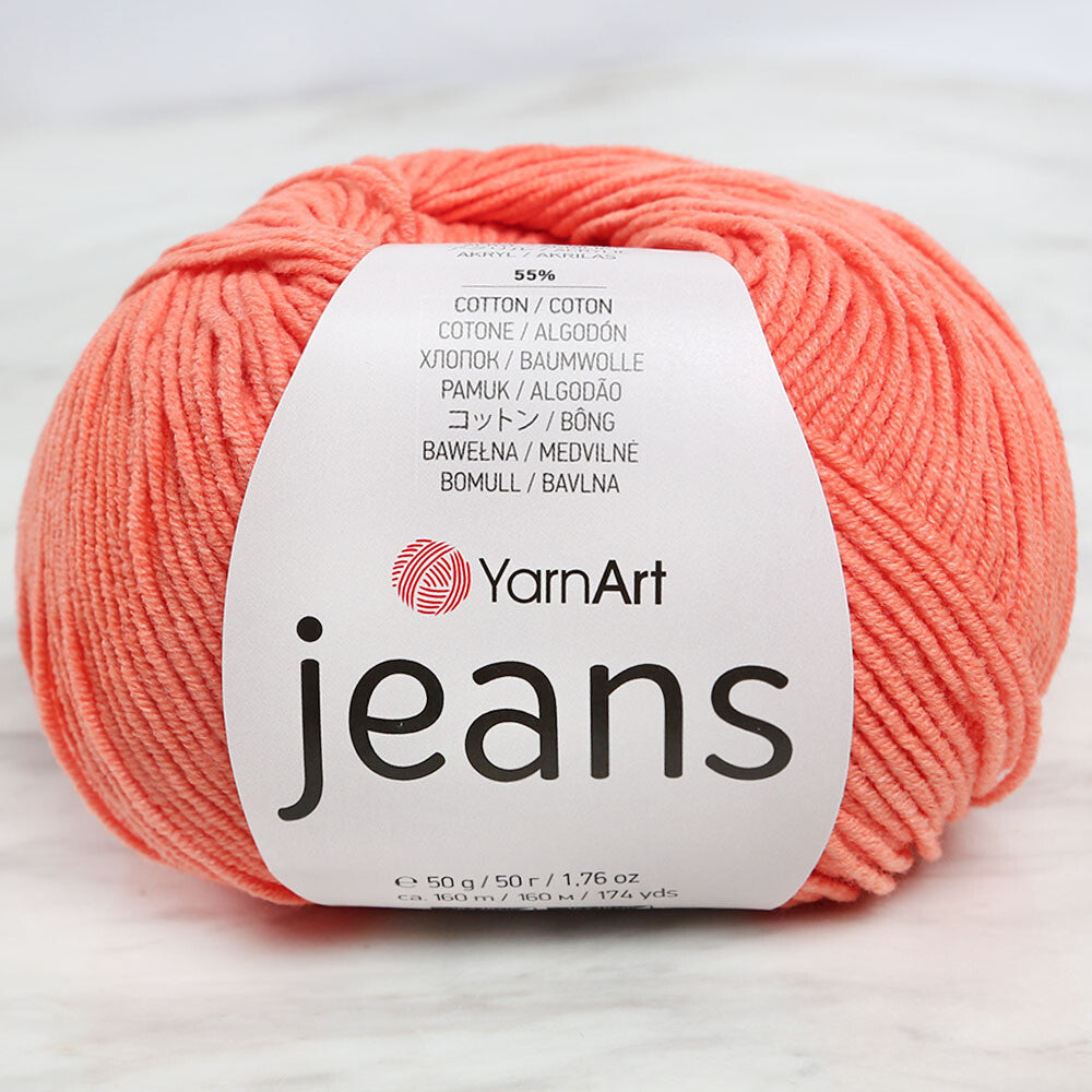 YarnArt Jeans Turuncu El Örgü İpi - 23