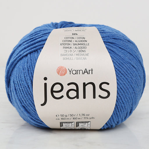 YarnArt Jeans Mavi El Örgü İpi - 16