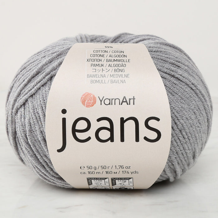 YarnArt Jeans Gri El Örgü İpi - 46