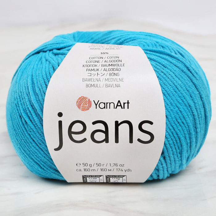 YarnArt Jeans Mavi El Örgü İpi - 55