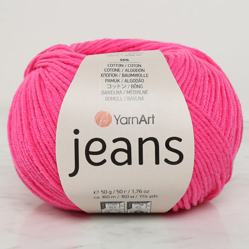 YarnArt Jeans Pembe El Örgü İpi - 59