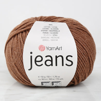 YarnArt Jeans Kahverengi El Örgü İpi - 40