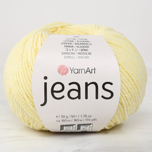 YarnArt Jeans Bebek Sarısı El Örgü İpi - 67