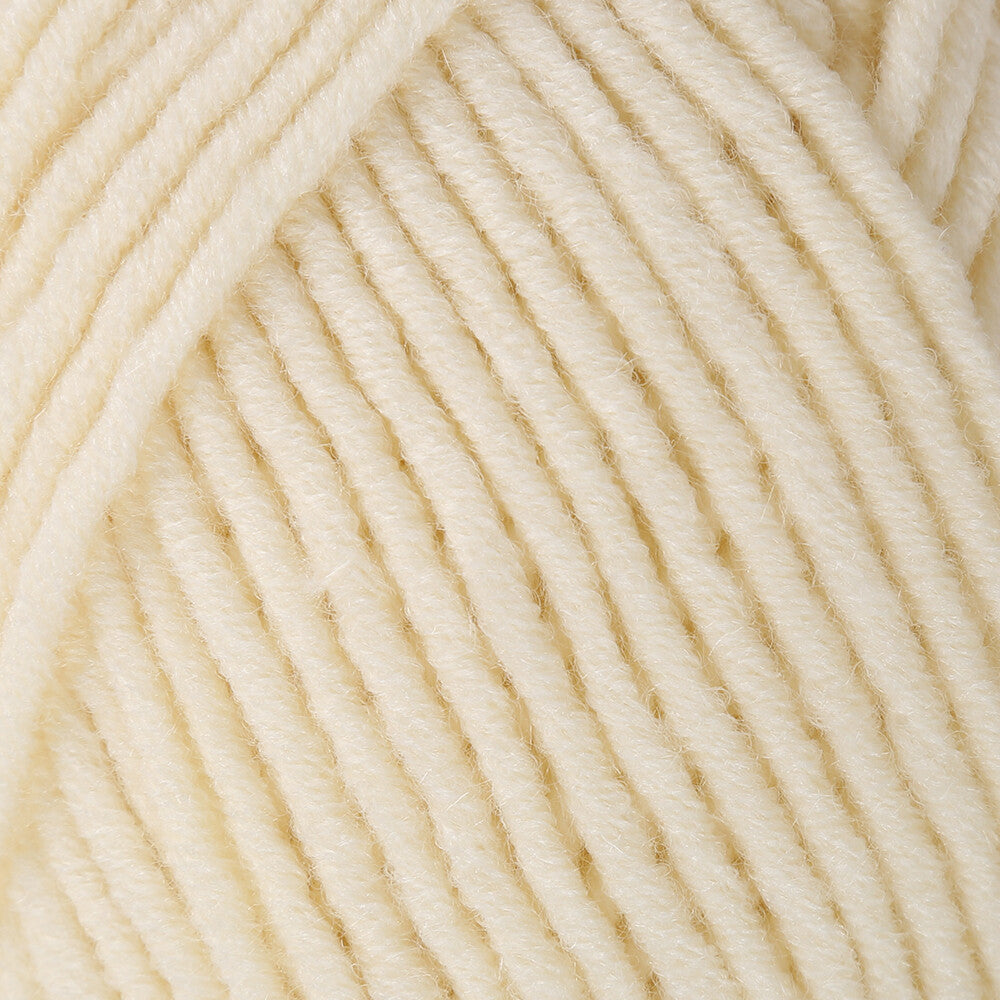 Yarnart Merino Bulky Krem El Örgü İpi - 502